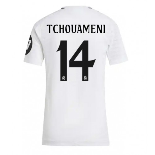 Real Madrid Aurelien Tchouameni #14 Domaci Dres za Ženska 2024-25 Kratak Rukav